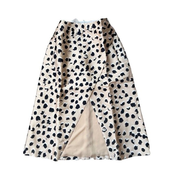 Cameo One Life Spot Print Open Midi Skirt Size XS - Picture 13 of 16